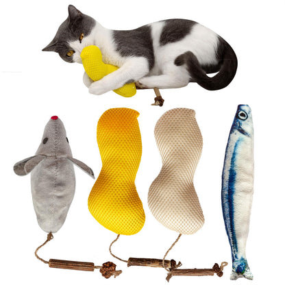 Catnip Toys for Cats - 4 Pack