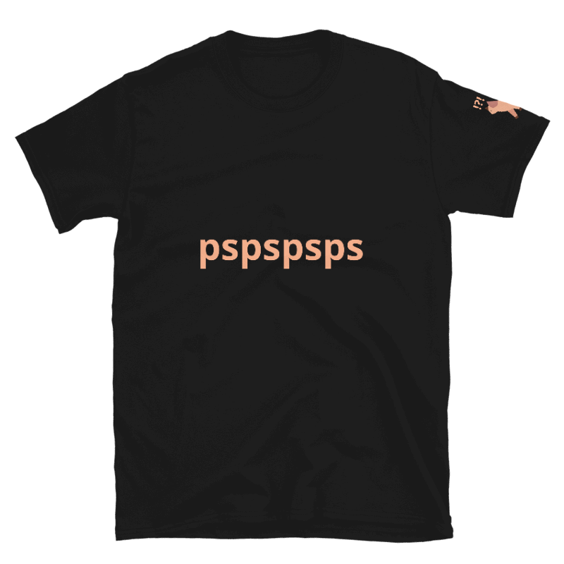 The Official "pspspsps" Shop Graphic T-Shirt