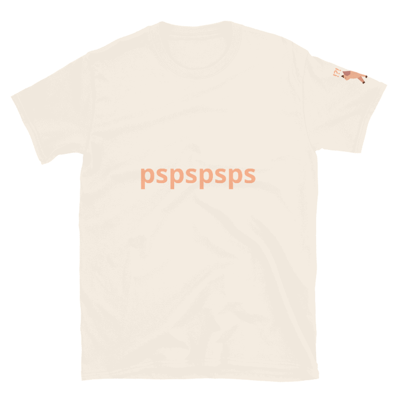 The Official "pspspsps" Shop Graphic T-Shirt